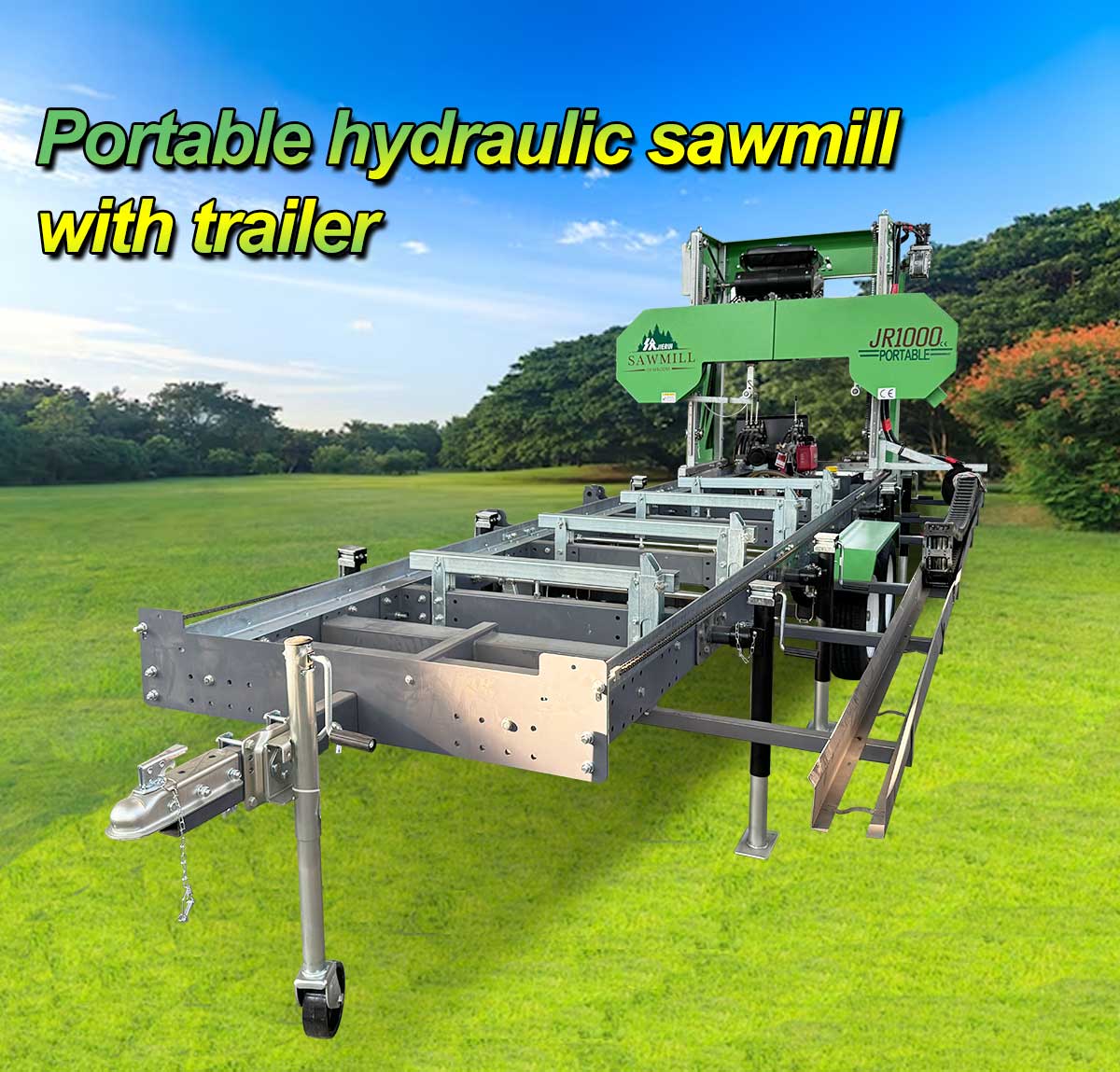  Portable Hydraulic Sawmill